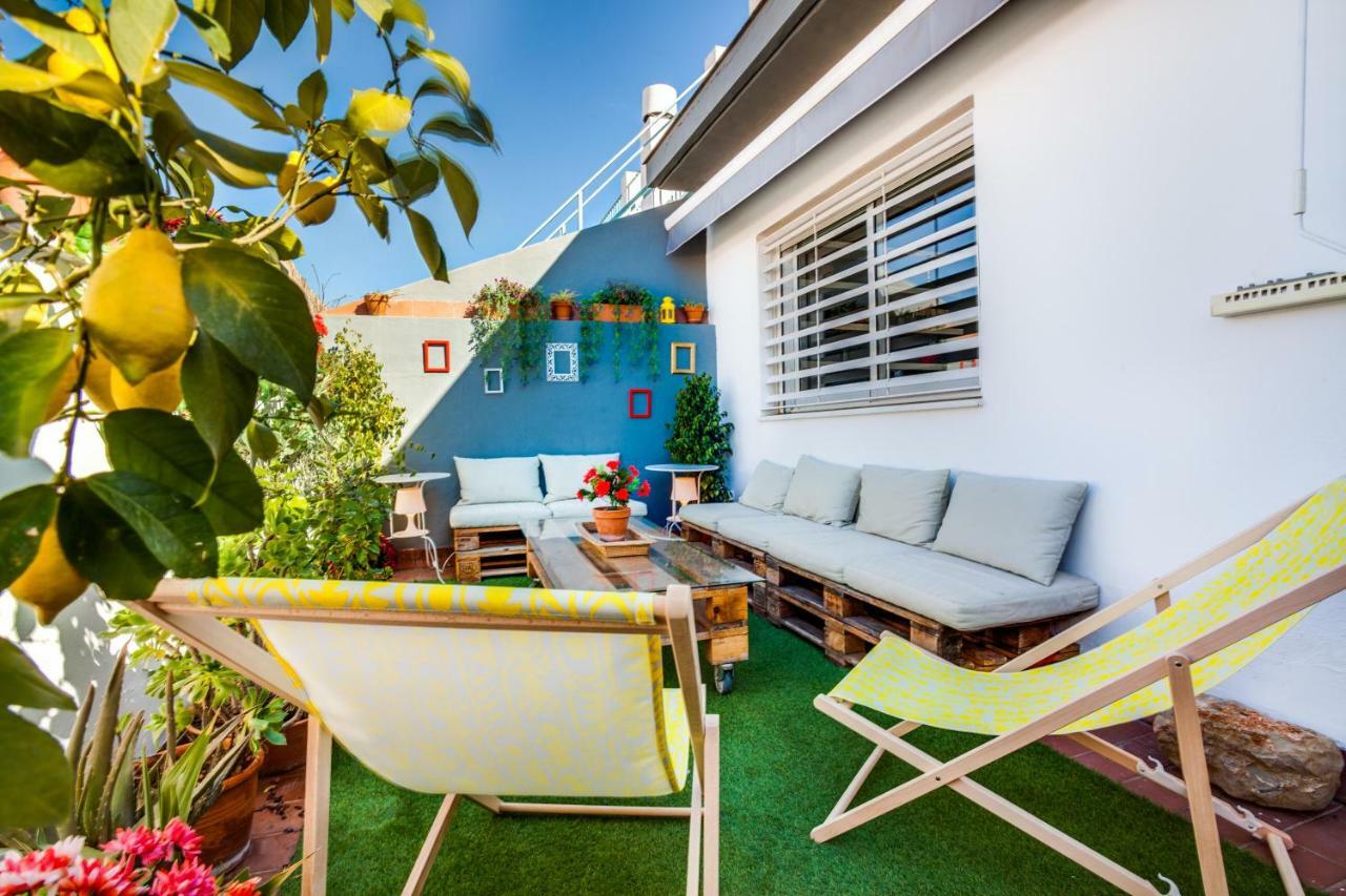 Encantador Atico Con Terraza Sevilla Bagian luar foto