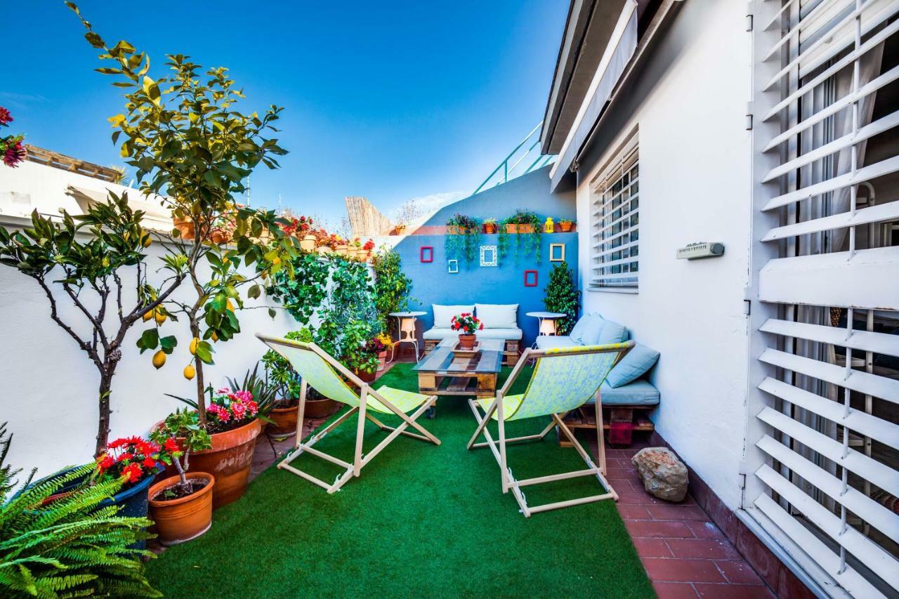 Encantador Atico Con Terraza Sevilla Bagian luar foto